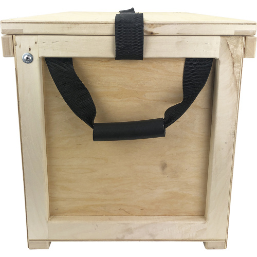 Ящик для переноса рамок из фанеры (Рамконос) на 8 рамок Дадан или 16 полурамок с боковыми ручками "Парк Плюс"